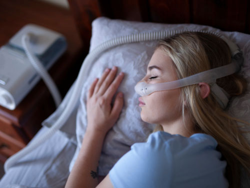 Side sleeping for snoring and sleep apnoea